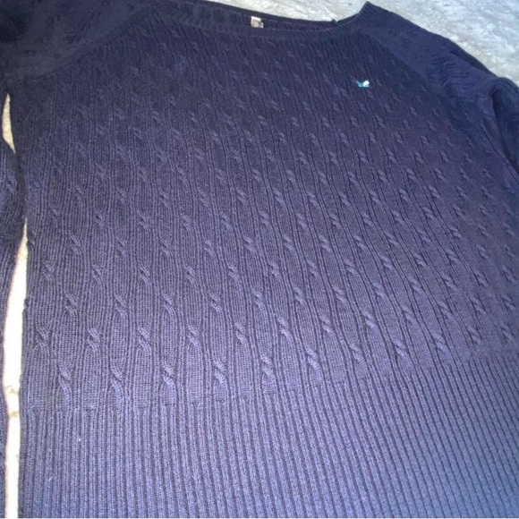 ∘₊✧ Y2K Aeropostale Cable Knit with butterfly logo | XL | Excellent condition! - Picture 7 of 8